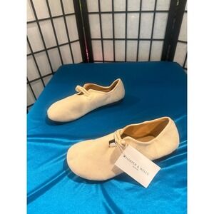 👠 Harper & Wells Cream Bow-Detail Flats NWT US 10–10.5 / EU 41